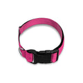 Pink Polygonal Geometric Print Dog Collar