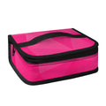 Pink Polygonal Geometric Print Small Lunch Bag