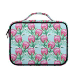 Pink Protea Pattern Print Briefcase Bible Bag