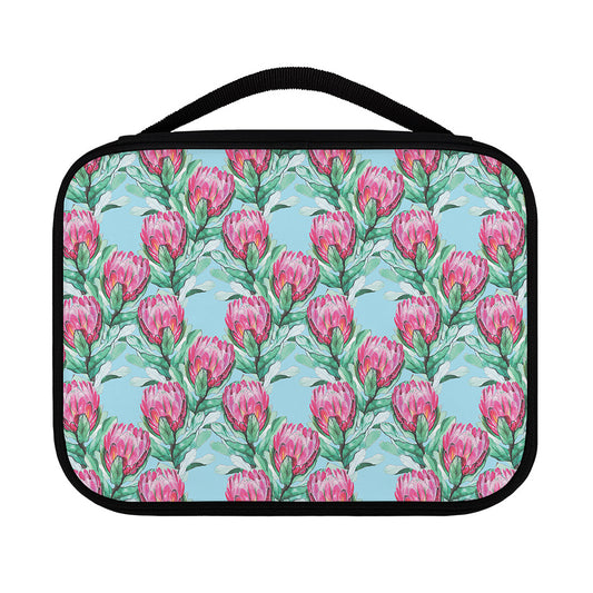 Pink Protea Pattern Print Classic Bible Case