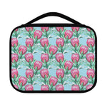 Pink Protea Pattern Print Classic Bible Case