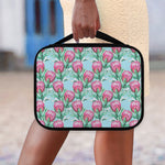 Pink Protea Pattern Print Classic Bible Case