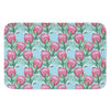 Pink Protea Pattern Print Indoor Door Mat