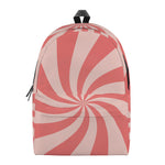 Pink Psychedelic Swirl Print Backpack