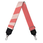 Pink Psychedelic Swirl Print Bag Strap