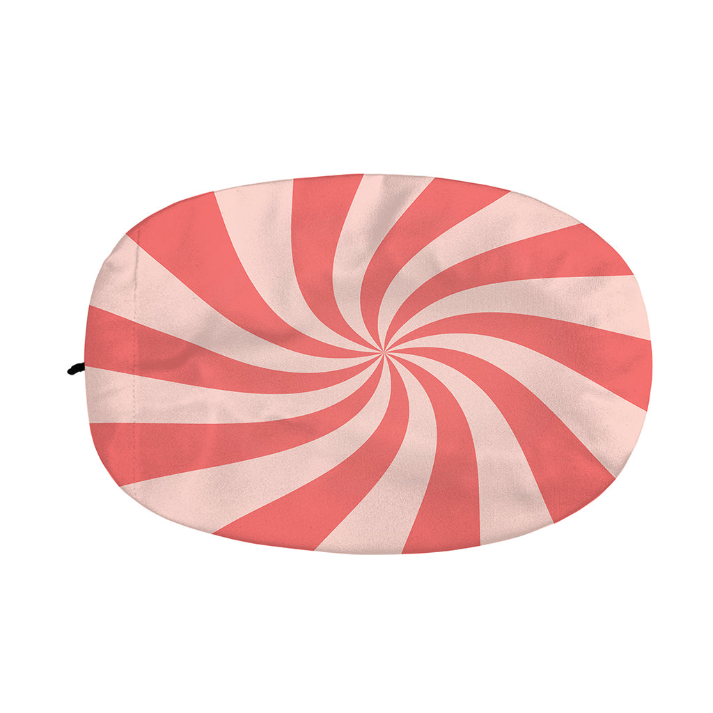 Pink Psychedelic Swirl Print Car Side Mirror Covers