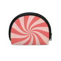 Pink Psychedelic Swirl Print Coin Purse