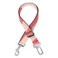 Pink Psychedelic Swirl Print Dog Seat Belt