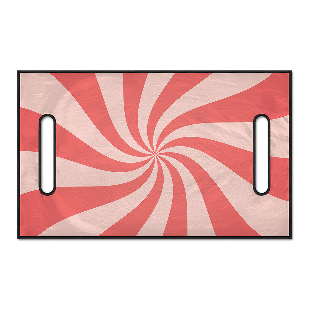 Pink Psychedelic Swirl Print Golf Cart Seat Cover