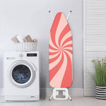 Pink Psychedelic Swirl Print Ironing Board Cover