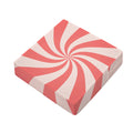 Pink Psychedelic Swirl Print Outdoor Seat Cushion Cover