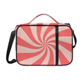 Pink Psychedelic Swirl Print Shoulder Strap Bible Bag