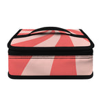 Pink Psychedelic Swirl Print Small Lunch Bag