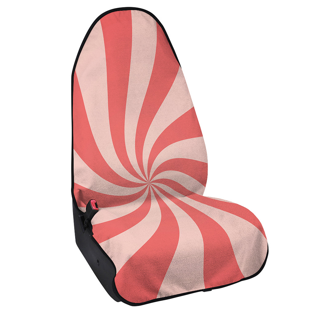 Pink Psychedelic Swirl Print Waterproof Car Seat Cover