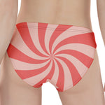 Pink Psychedelic Swirl Print Women's Panties