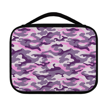 Pink Purple And Grey Camouflage Print Classic Bible Case