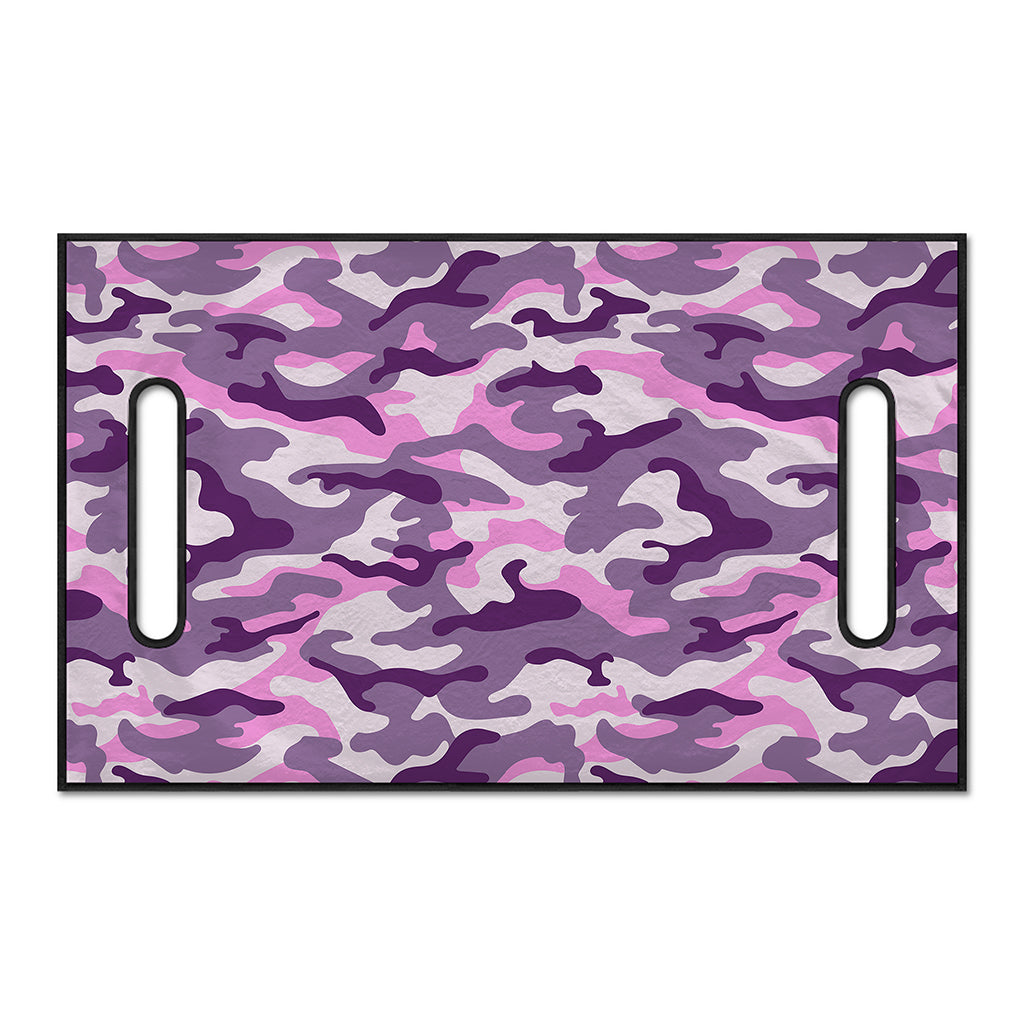 Pink Purple And Grey Camouflage Print Golf Cart Seat Cover