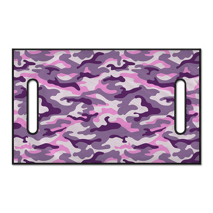 Pink Purple And Grey Camouflage Print Golf Cart Seat Cover