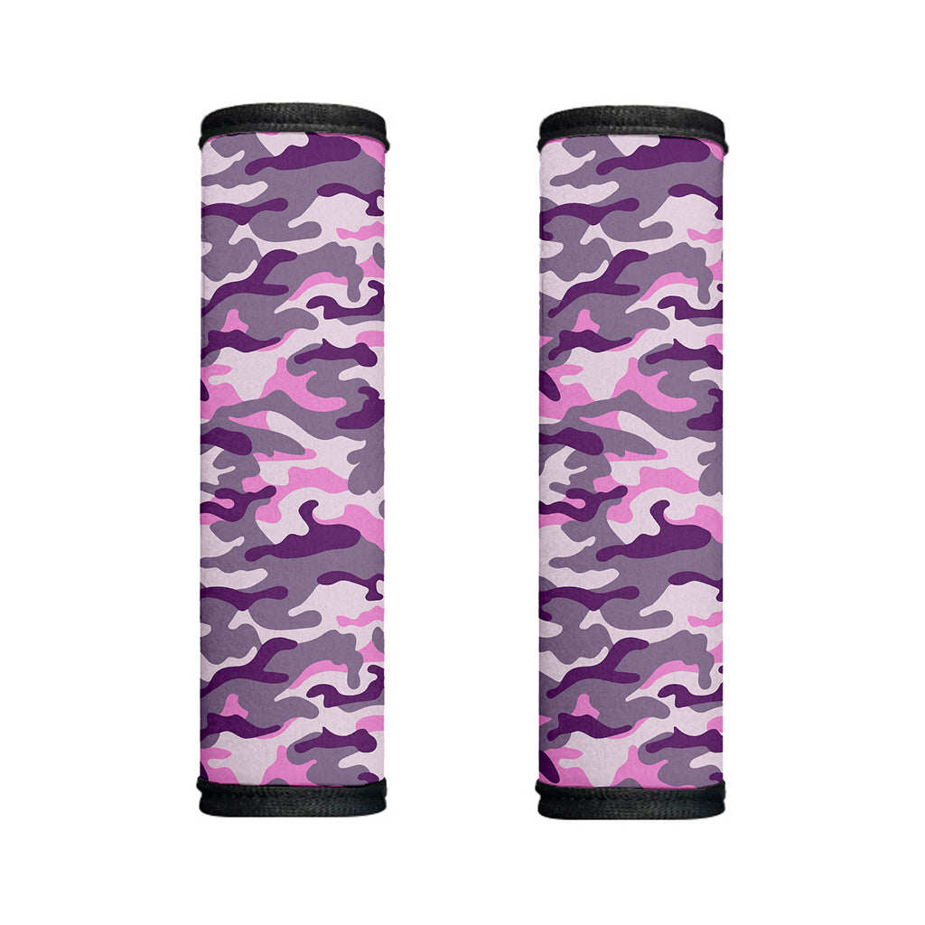 Pink Purple And Grey Camouflage Print Handle Covers