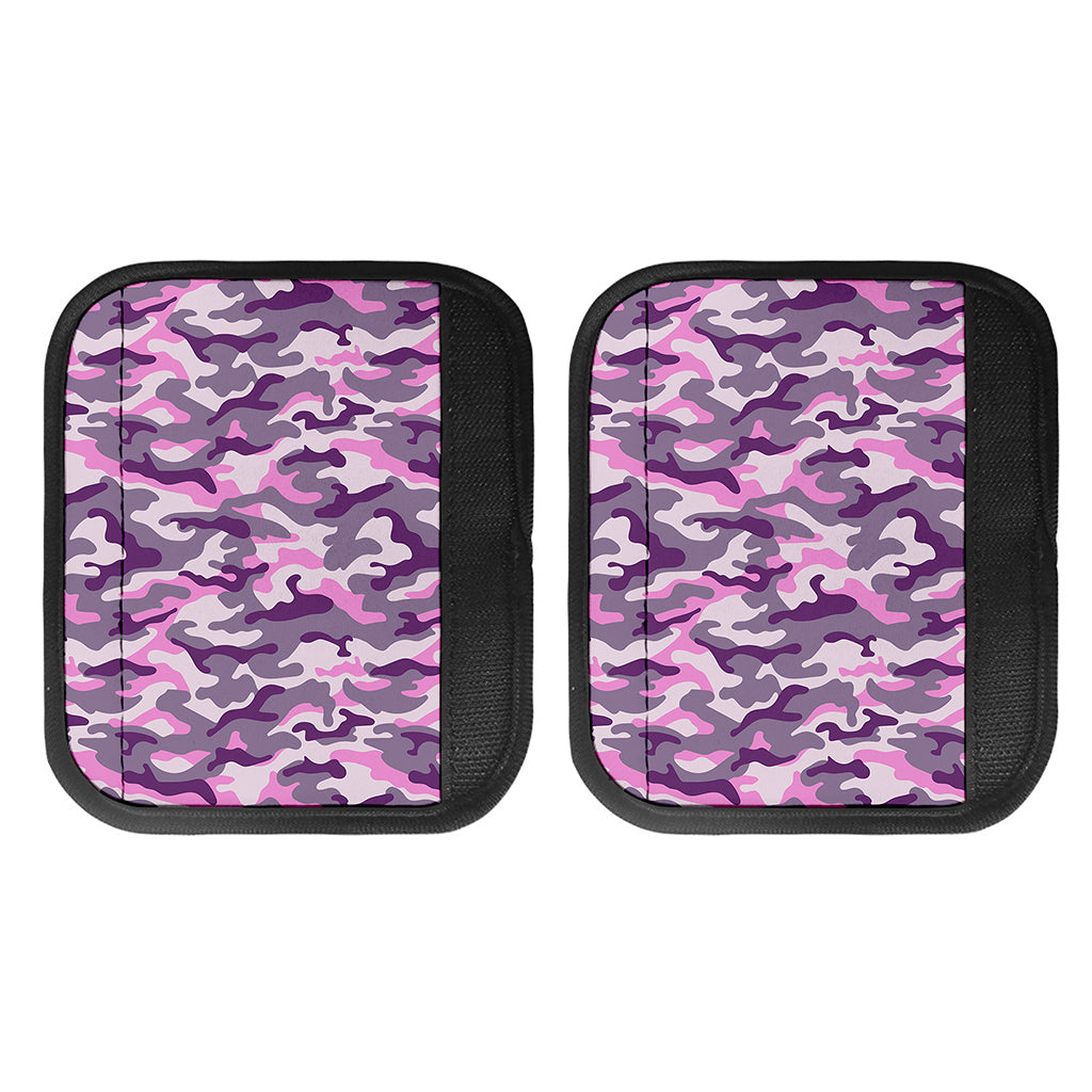 Pink Purple And Grey Camouflage Print Handle Covers