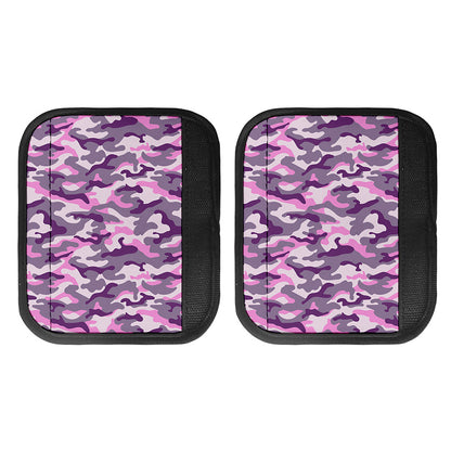 Pink Purple And Grey Camouflage Print Handle Covers