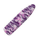 Pink Purple And Grey Camouflage Print Ironing Board Cover