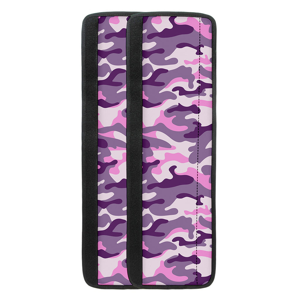 Pink Purple And Grey Camouflage Print Refrigerator Handle Covers