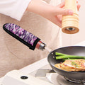 Pink Purple And Grey Camouflage Print Skillet Handle Cover