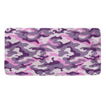 Pink Purple And Grey Camouflage Print Towel