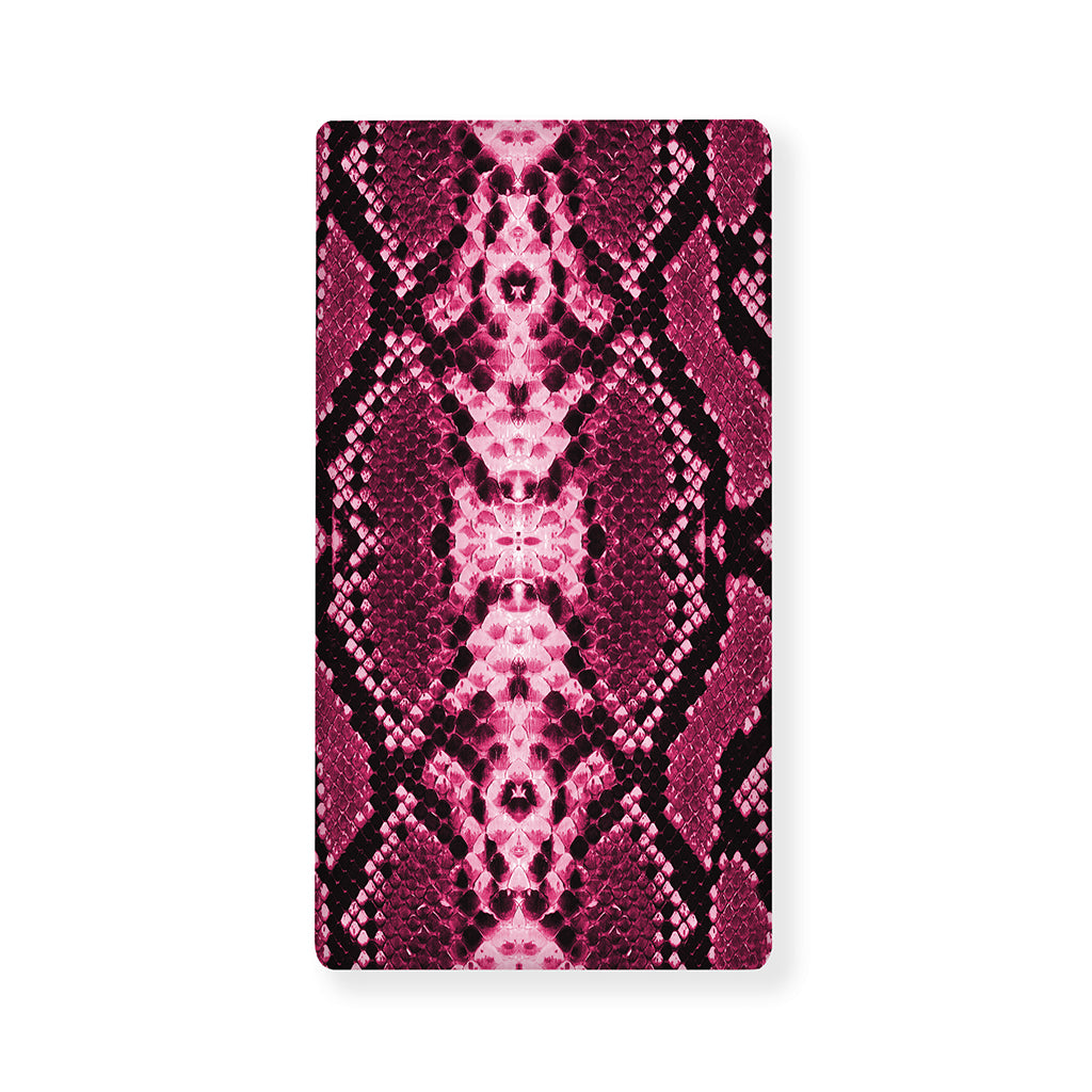 Pink Python Snakeskin Print Baby Crib Sheet