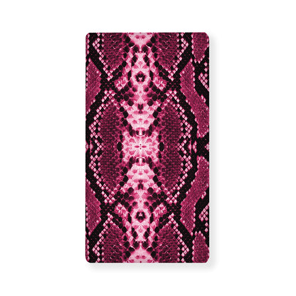 Pink Python Snakeskin Print Baby Crib Sheet