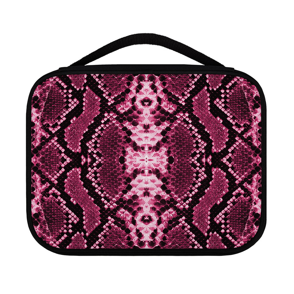 Pink Python Snakeskin Print Classic Bible Case