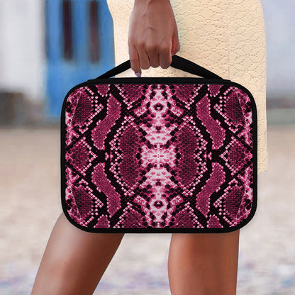 Pink Python Snakeskin Print Classic Bible Case
