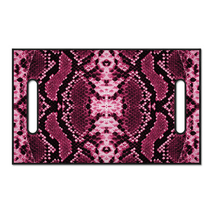 Pink Python Snakeskin Print Golf Cart Seat Cover