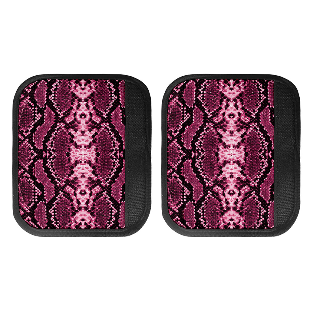 Pink Python Snakeskin Print Handle Covers