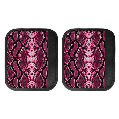 Pink Python Snakeskin Print Handle Covers