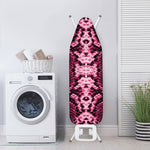 Pink Python Snakeskin Print Ironing Board Cover