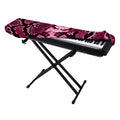 Pink Python Snakeskin Print Piano Keyboard Cover