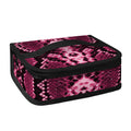 Pink Python Snakeskin Print Small Lunch Bag