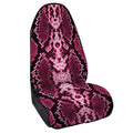 Pink Python Snakeskin Print Waterproof Car Seat Cover
