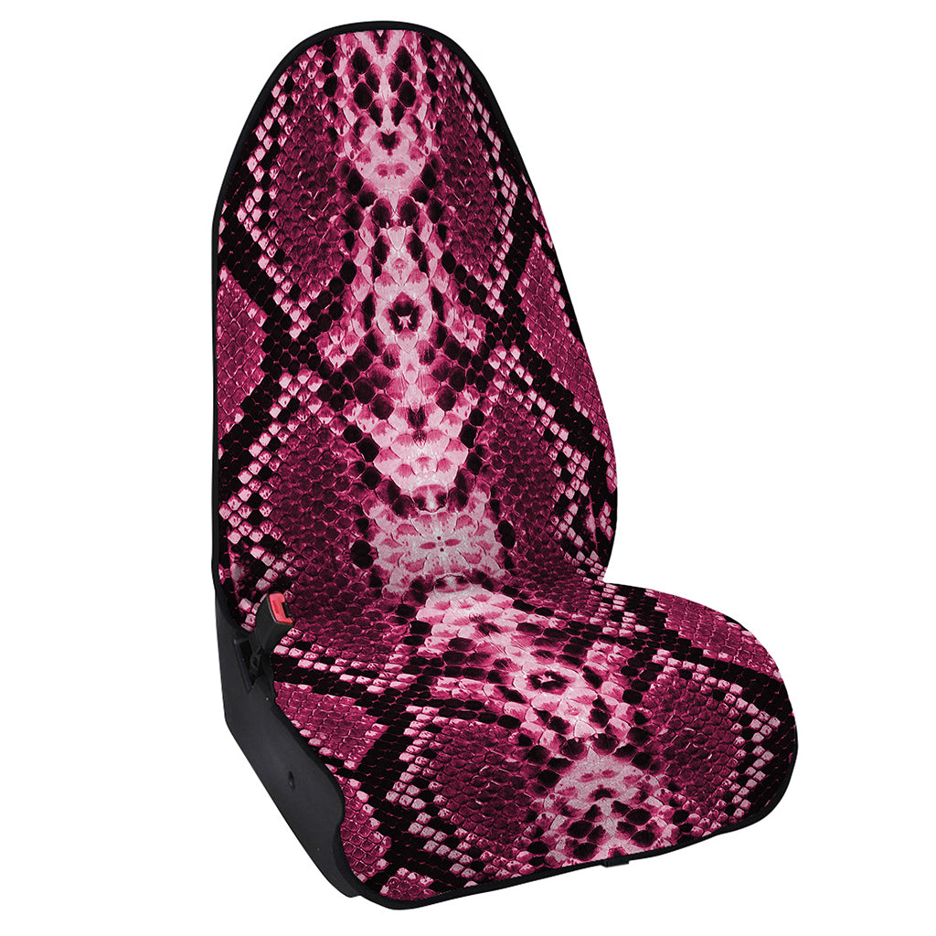 Pink Python Snakeskin Print Waterproof Car Seat Cover