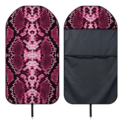 Pink Python Snakeskin Print Waterproof Car Seat Cover