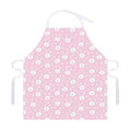 Pink Rabbit Pattern Print Adjustable Apron