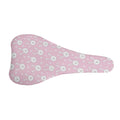 Pink Rabbit Pattern Print Bicycle Seat Cover