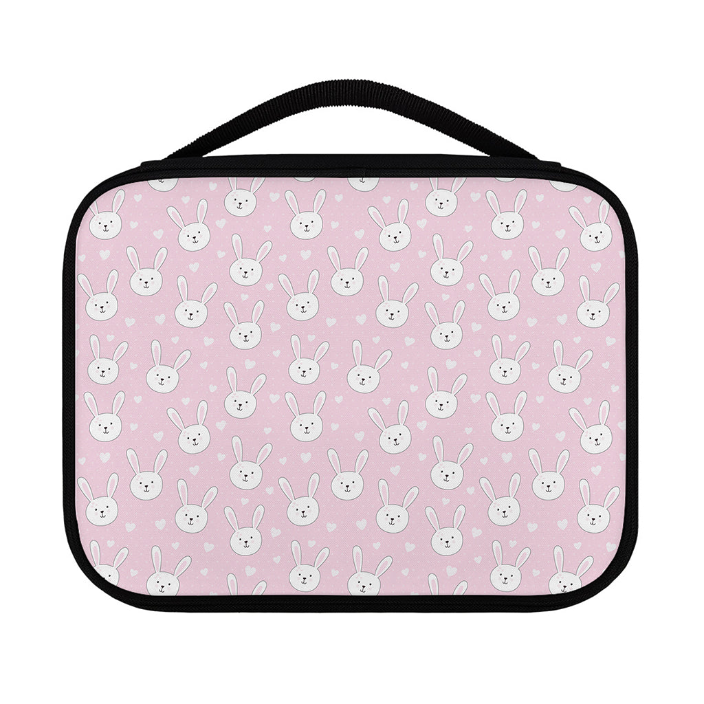 Pink Rabbit Pattern Print Classic Bible Case