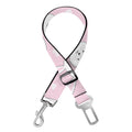 Pink Rabbit Pattern Print Dog Seat Belt