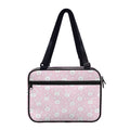 Pink Rabbit Pattern Print Double Strap Bible Bag