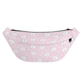 Pink Rabbit Pattern Print Fanny Pack