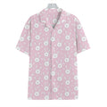 Pink Rabbit Pattern Print Hawaiian Shirt