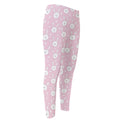 Pink Rabbit Pattern Print Men's Compression Pants